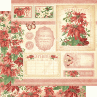 Graphic 45 Flower Market 12x12 Inch Collection Pack (4502558)